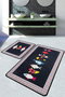 Mijölnir Juego de alfombrillas de baño Swing of Fish Djt Multicolor